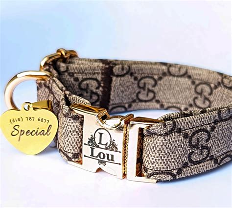 gucci dog collar real|authentic gucci dog collar.